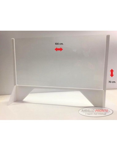 Barriera Plexiglass Protettiva  Pannello Divisorio Anticontagio‎