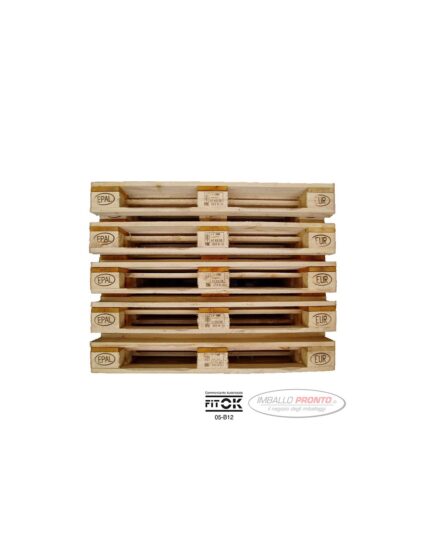 Pallet EPAL seminuovi e usati - acquisto pallet pvc